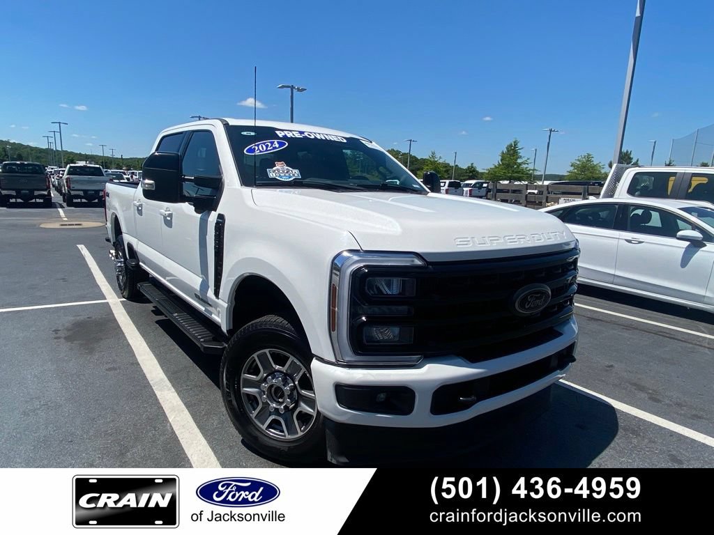 Certified 2024 Ford F250 Lariat w/ Black Appearance Package AWD/4WD video 1