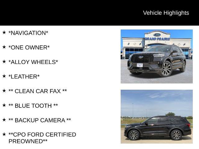 Certified 2025 Ford Explorer ST-Line RWD image 4