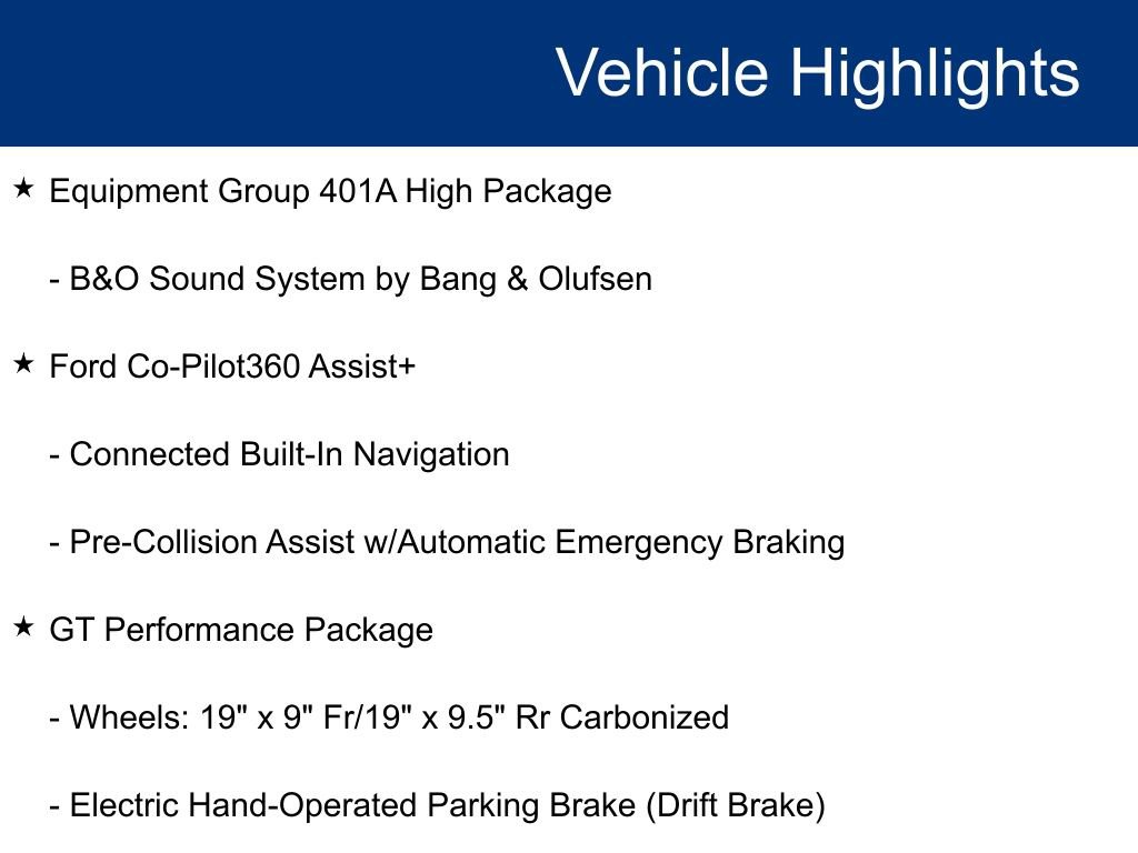 Certified 2024 Ford Mustang GT Premium w/ GT Performance Package image 20