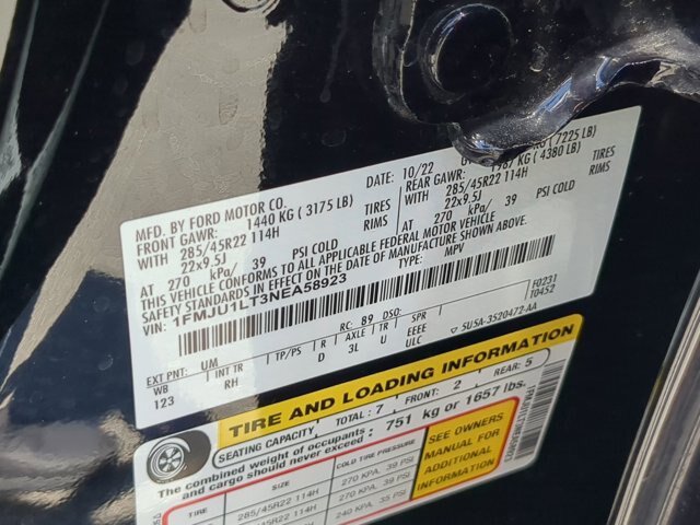 Certified 2022 Ford Expedition Platinum RWD image 40
