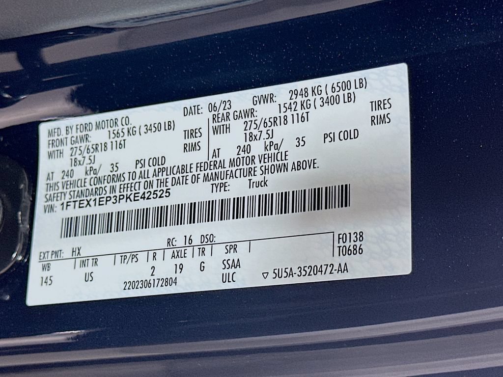 Certified 2023 Ford F150 XLT w/ Equipment Group 302A High AWD/4WD image 30