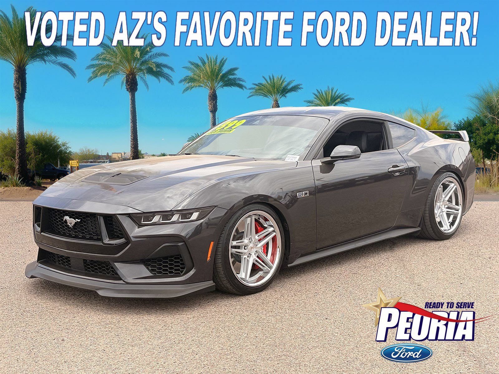 Certified 2024 Ford Mustang GT Premium w/ GT Performance Package RWD image 1