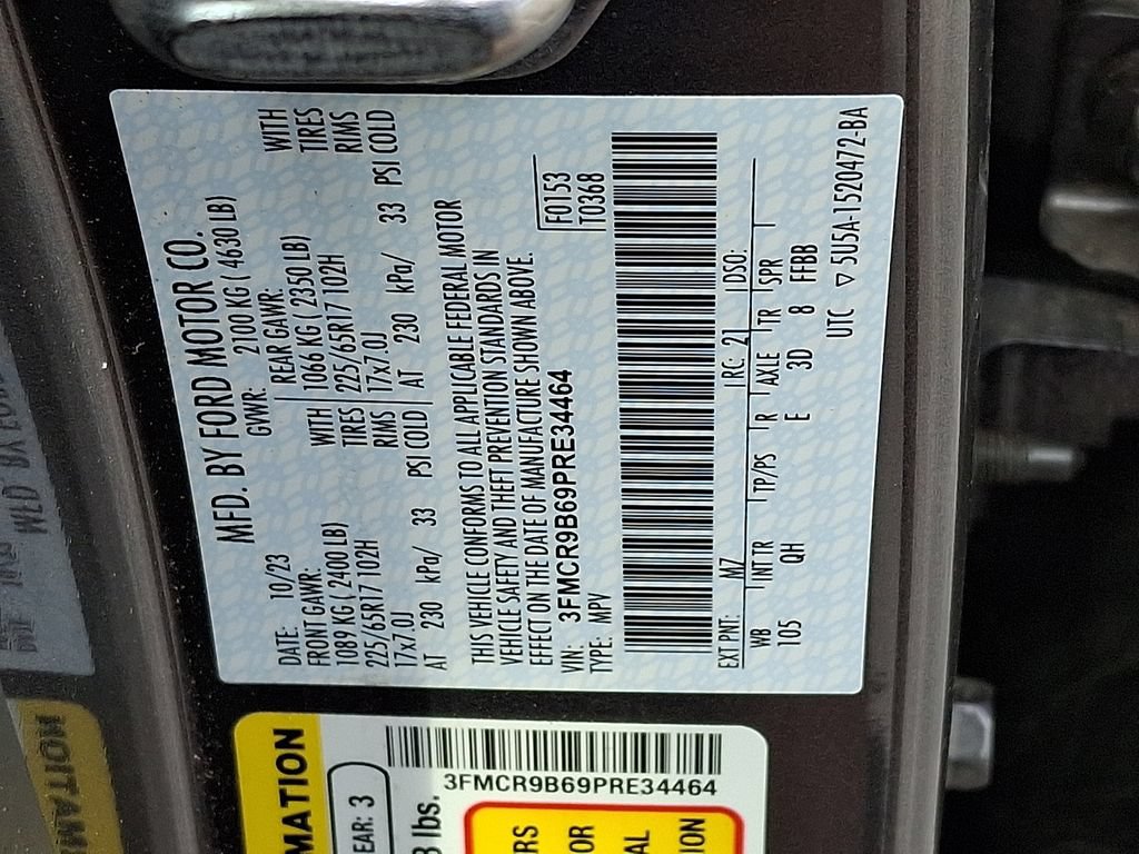 Certified 2023 Ford Bronco Sport Big Bend w/ Convenience Package AWD/4WD image 27