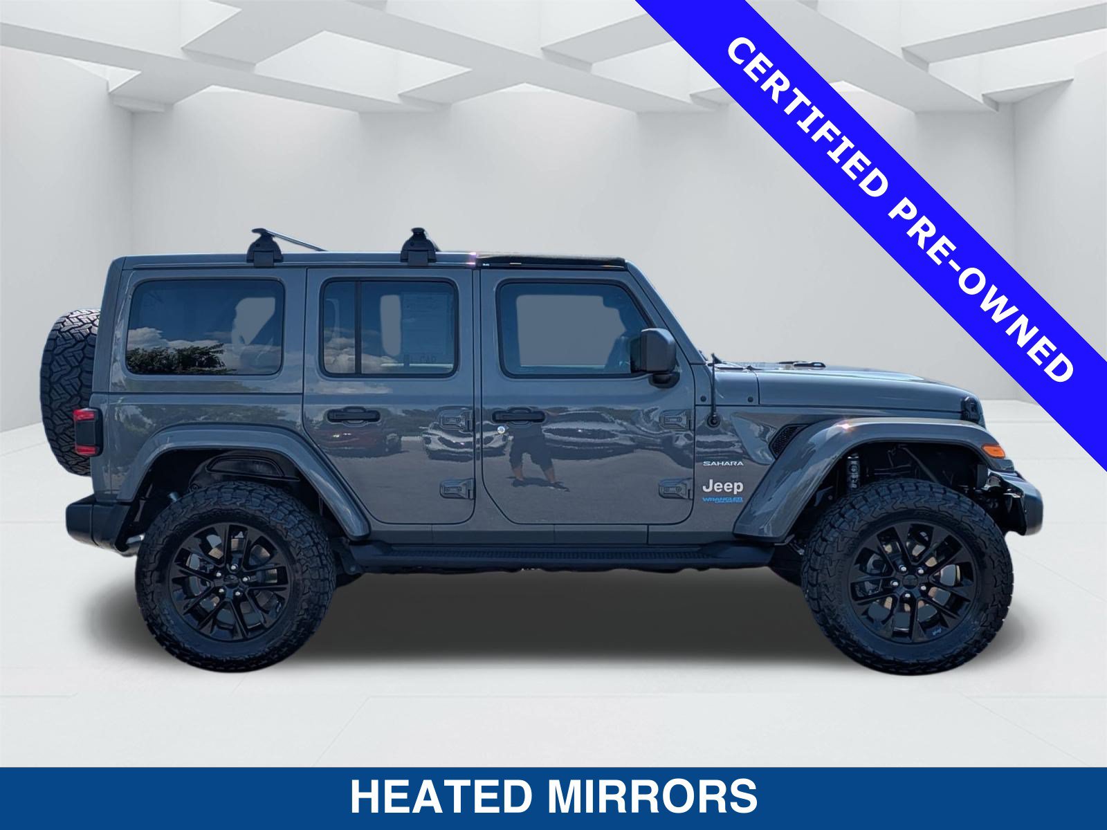 Used 2021 Jeep Wrangler Unlimited Sahara w/ Cold Weather Group AWD/4WD video 3