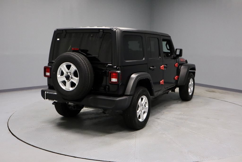 Used 2022 Jeep Wrangler Unlimited Sport AWD/4WD image 11