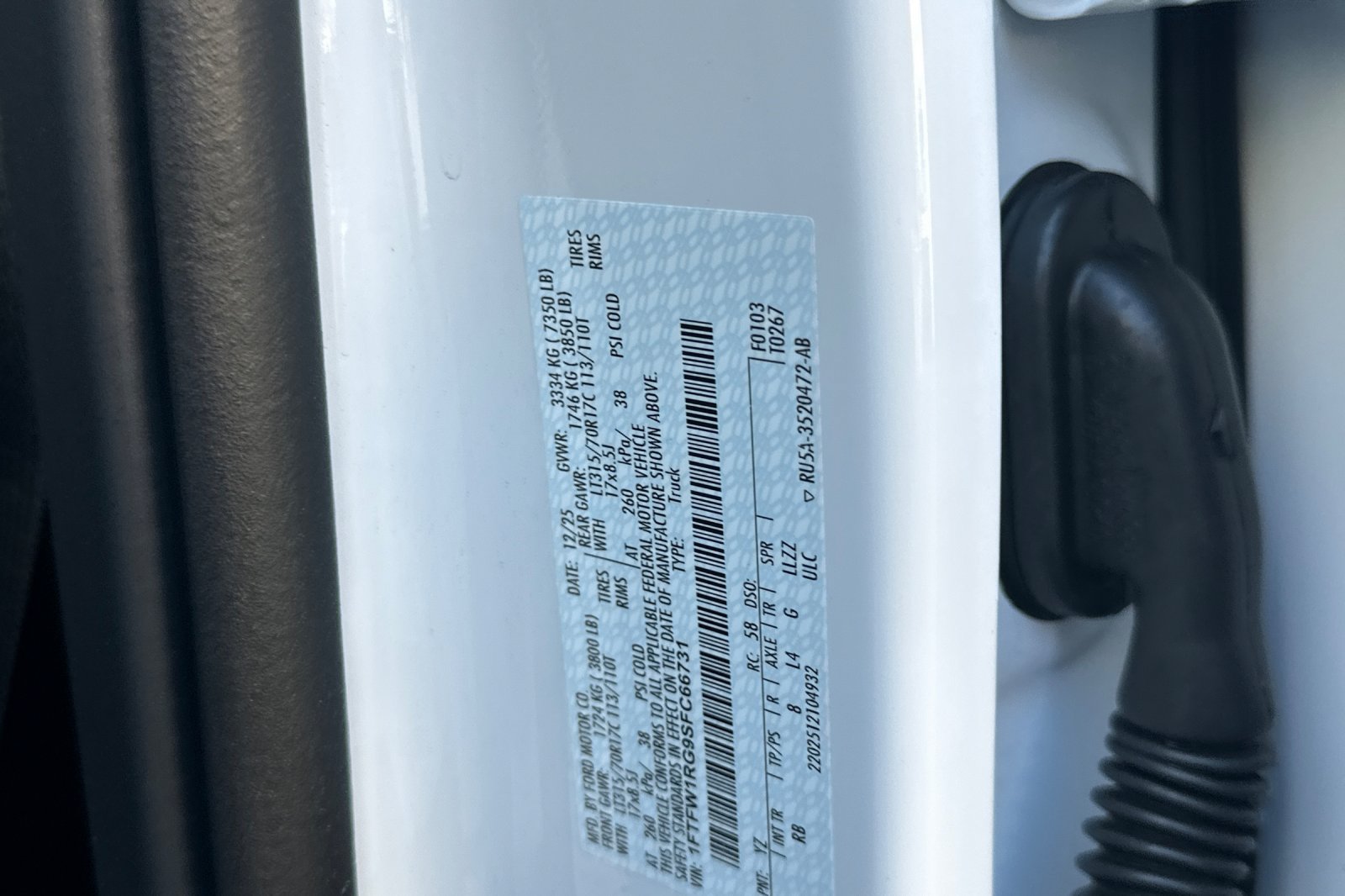 Certified 2025 Ford F150 Raptor AWD/4WD image 55