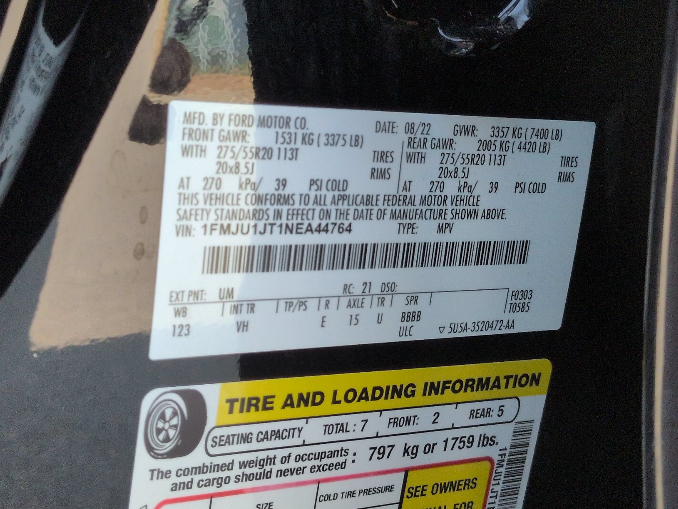 Certified 2022 Ford Expedition XLT AWD/4WD image 40
