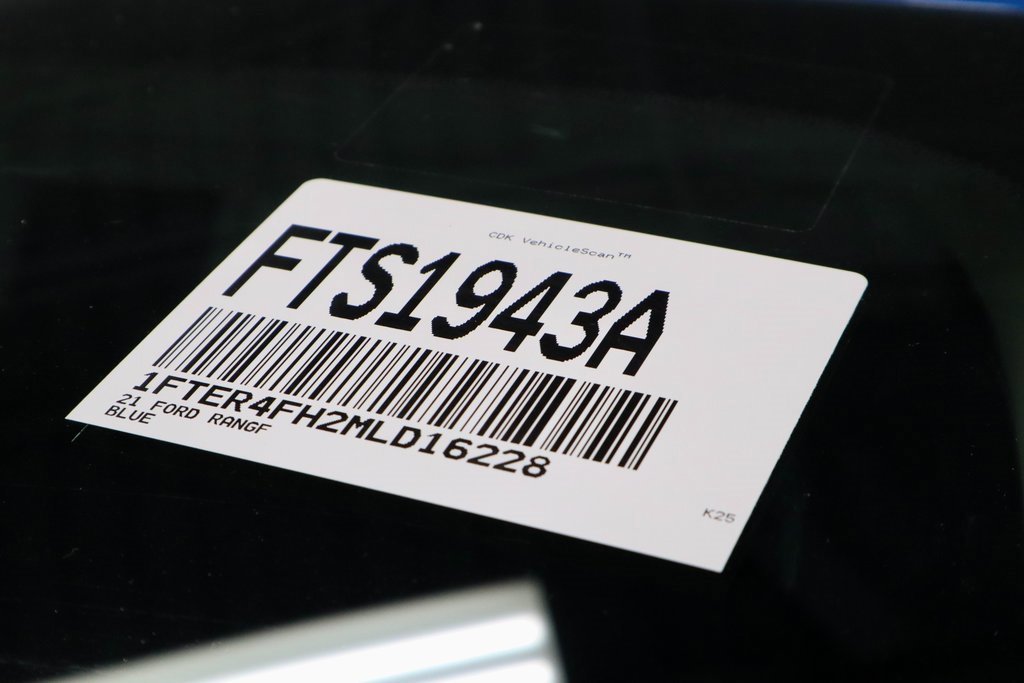 Certified 2021 Ford Ranger XLT w/ Equipment Group 301A Mid image 33