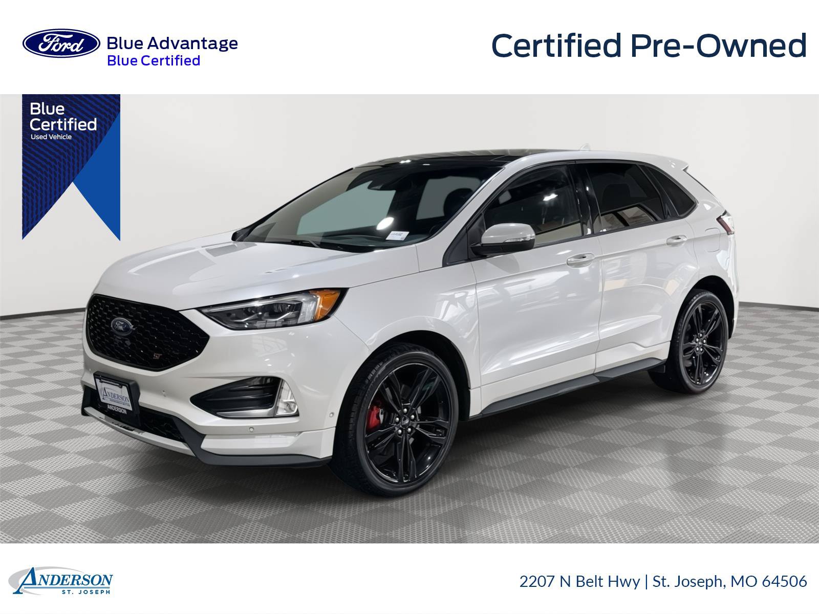 Certified 2019 Ford Edge ST w/ Equipment Group 401A