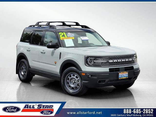 Certified 2021 Ford Bronco Sport Badlands w/ Badlands Package AWD/4WD image 1