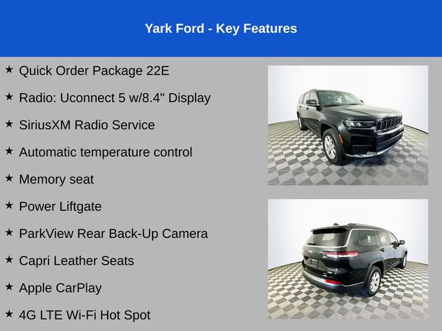 Used 2022 Jeep Grand Cherokee L Limited AWD/4WD video 2