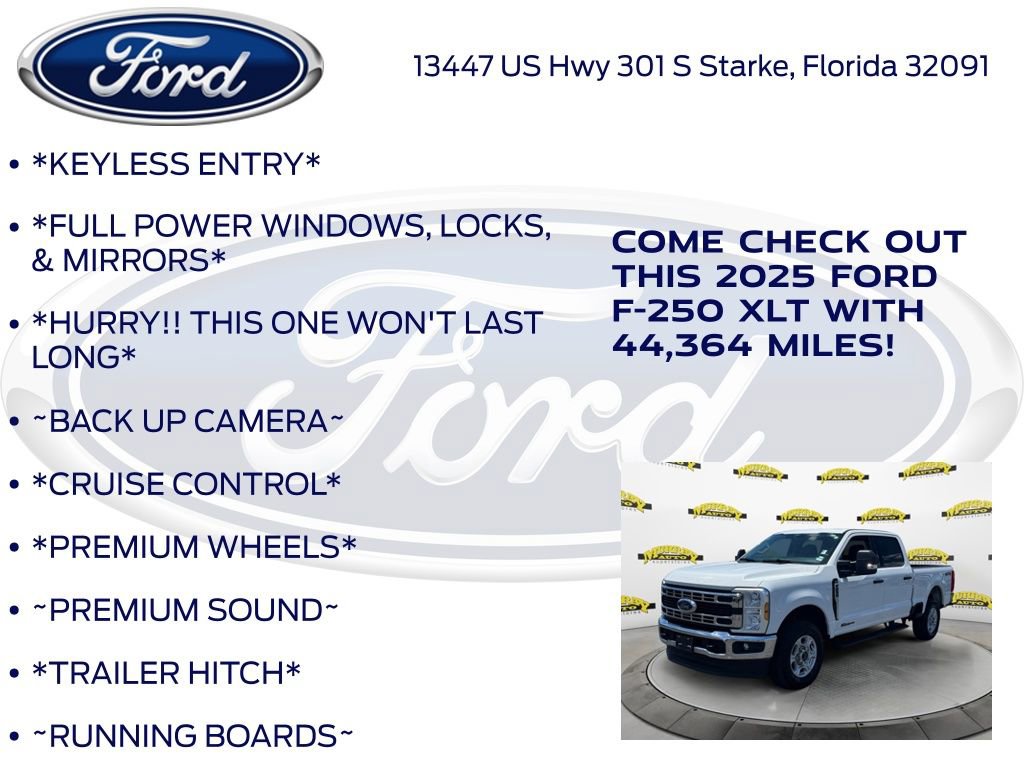 Certified 2025 Ford F250 XLT AWD/4WD image 12