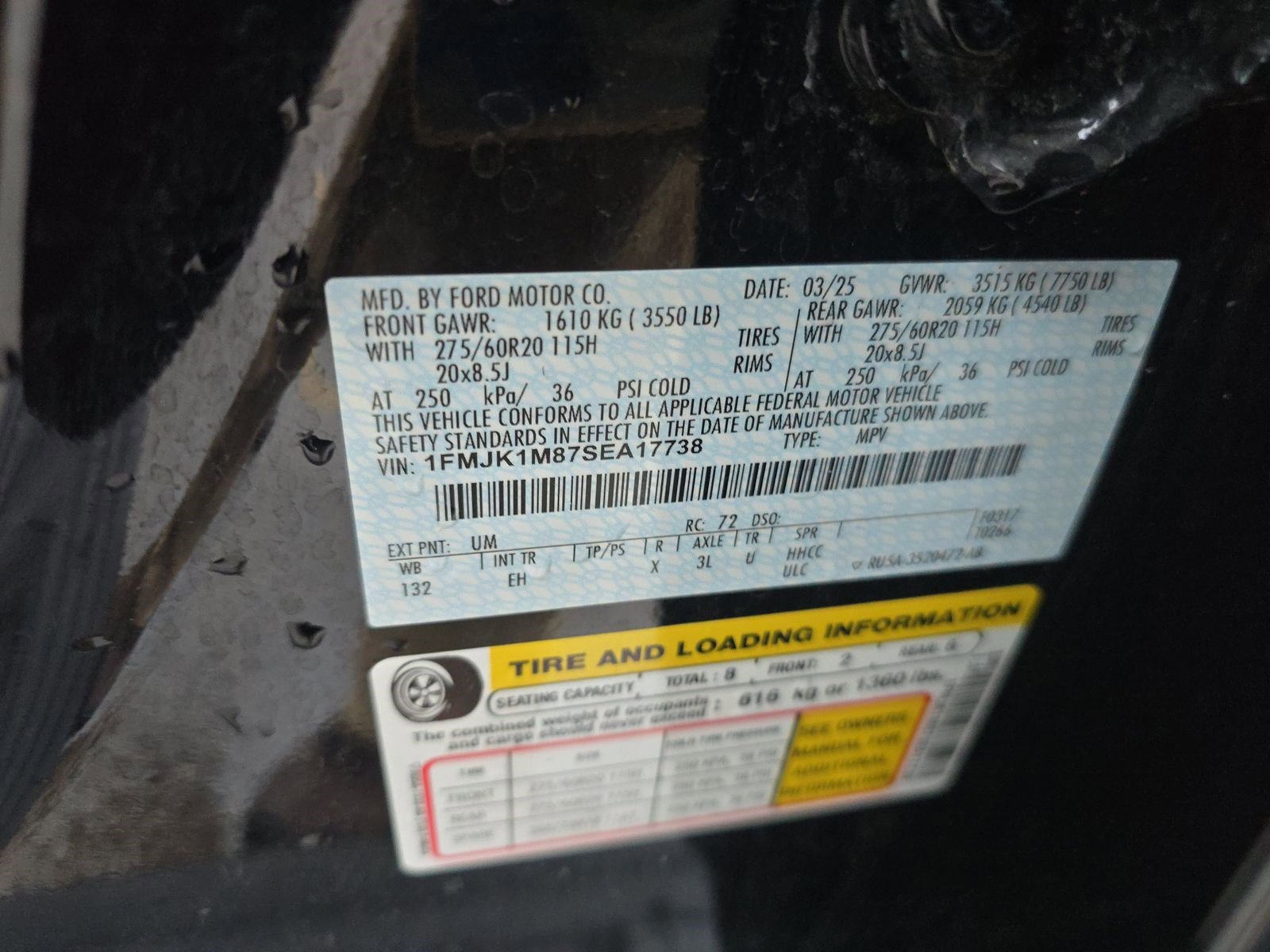 Certified 2025 Ford Expedition Max Platinum image 20