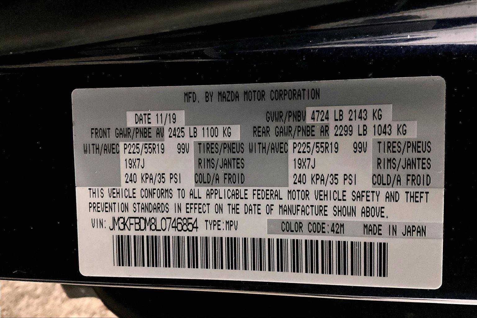 Used 2020 MAZDA CX-5 Grand Touring image 32