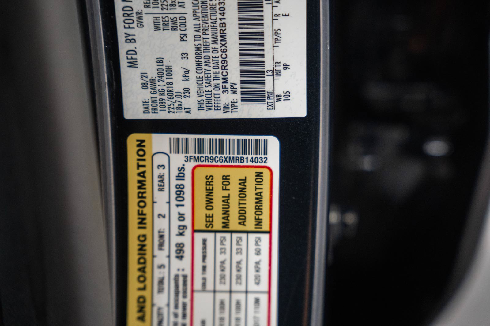Certified 2021 Ford Bronco Sport Outer Banks AWD/4WD image 45