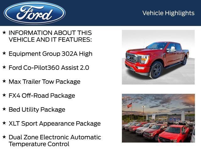 Certified 2023 Ford F150 XLT w/ Equipment Group 302A High AWD/4WD image 5