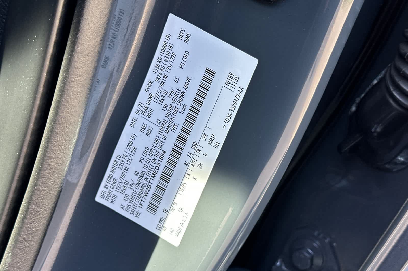 Certified 2021 Ford F250 Lariat w/ Lariat Value Package AWD/4WD image 27