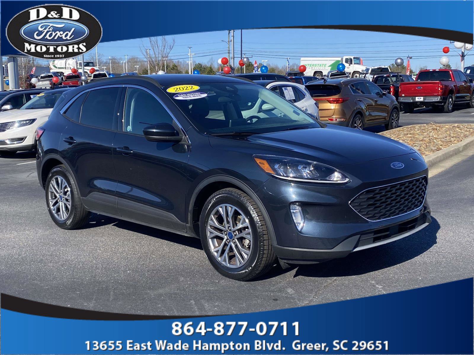 Certified 2022 Ford Escape SEL FWD image 1