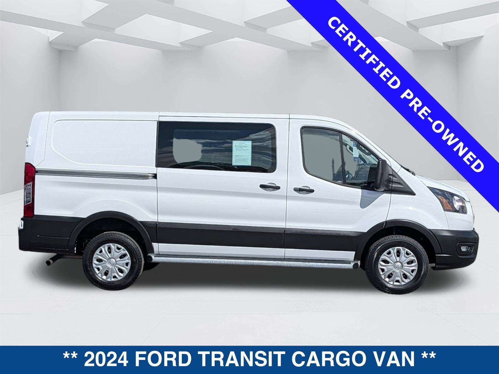 Certified 2024 Ford Transit 250 Low Roof w/ Exterior Upgrade Package