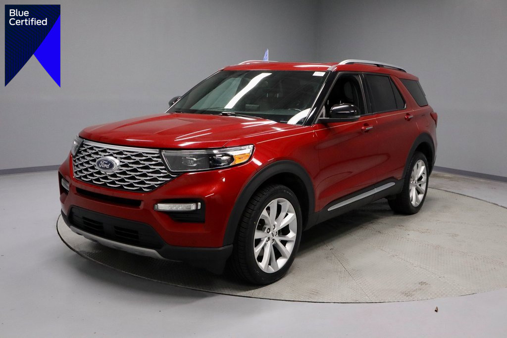 Certified 2022 Ford Explorer Platinum w/ Technology Package image 1