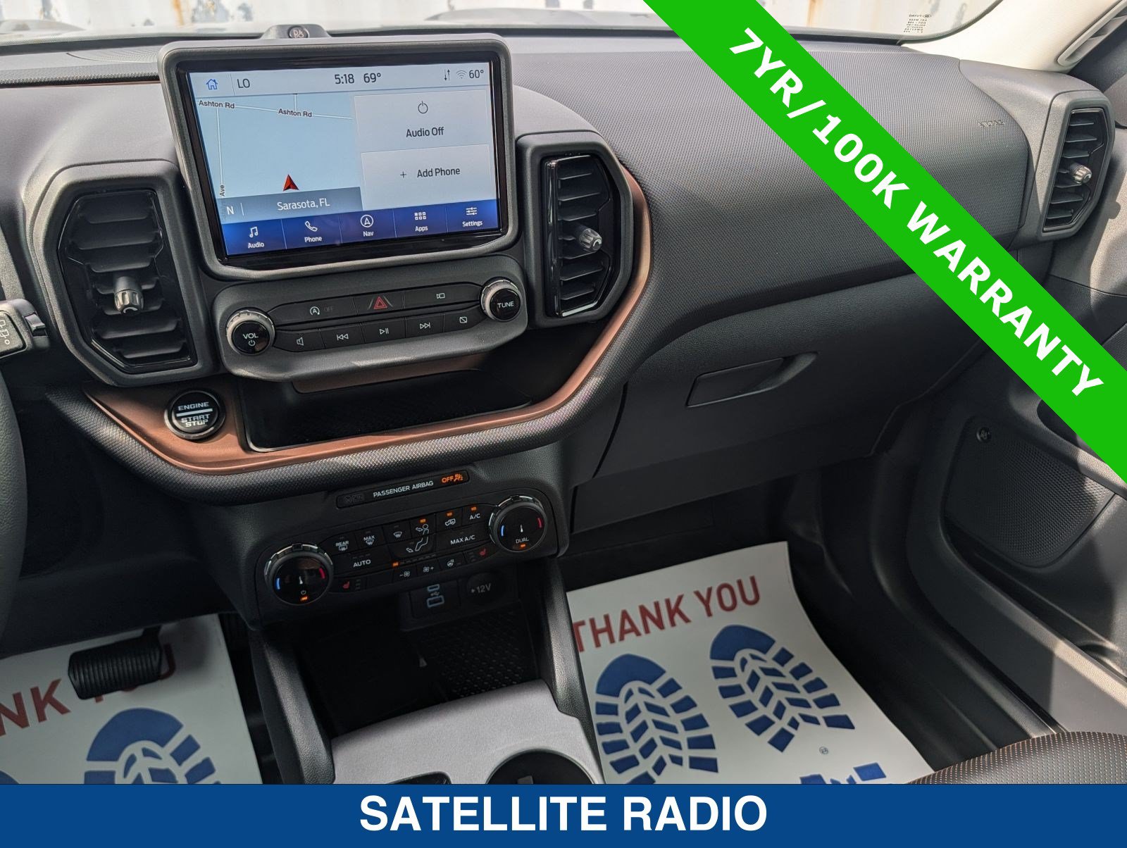 Certified 2022 Ford Bronco Sport Badlands w/ Premium Package AWD/4WD image 28