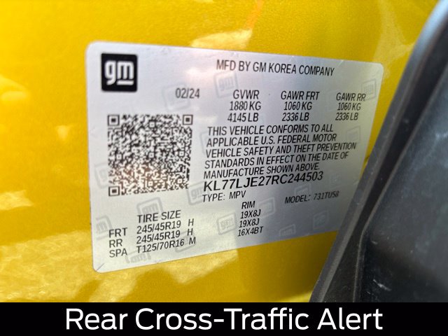 Used 2024 Chevrolet Trax RS w/ Driver Confidence Package FWD image 32