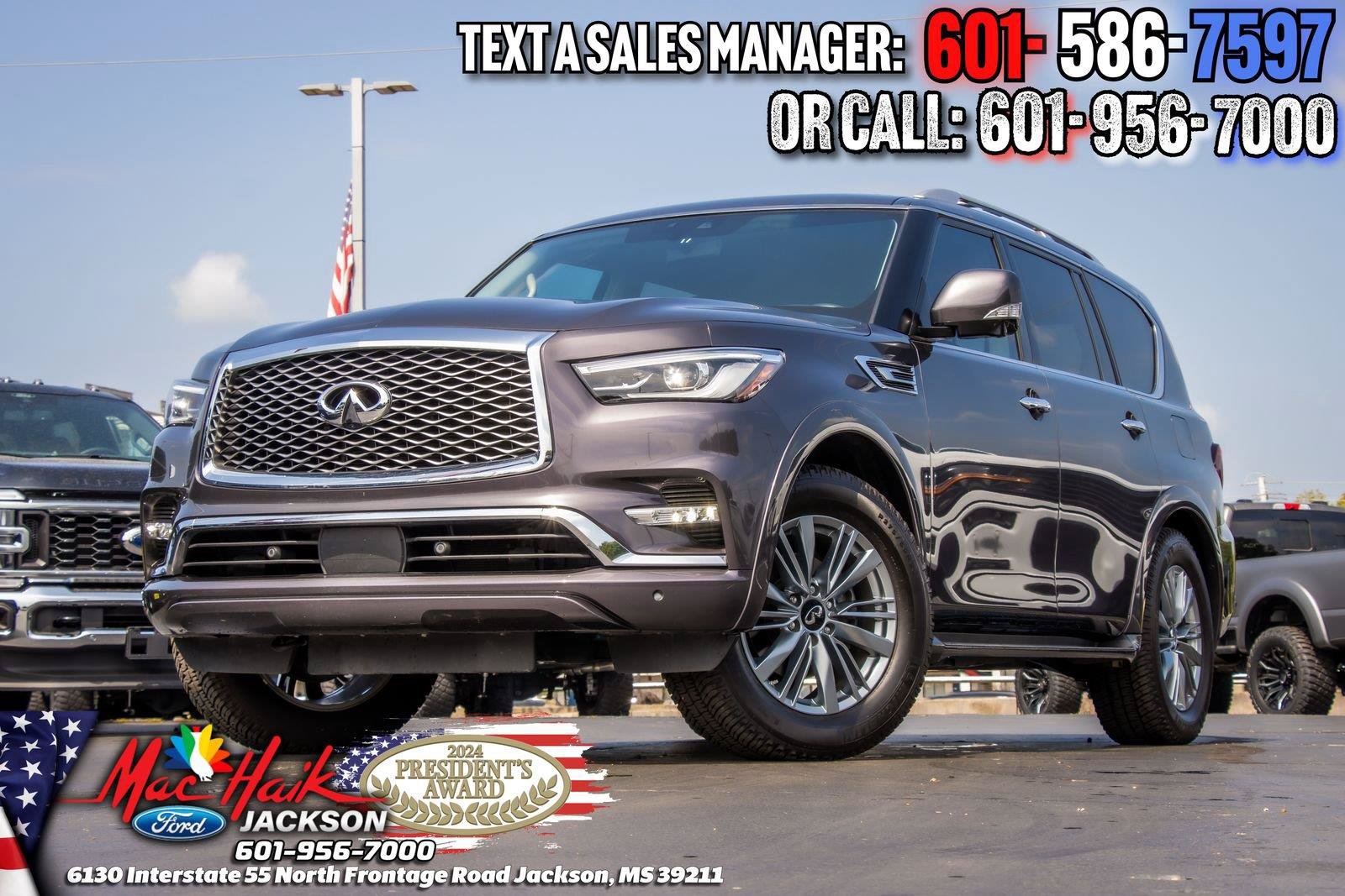 Used 2022 INFINITI QX80 Luxe w/ All-Season Package