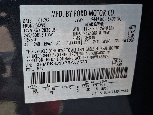 Certified 2023 Ford Edge SEL w/ Convenience Package AWD/4WD image 26