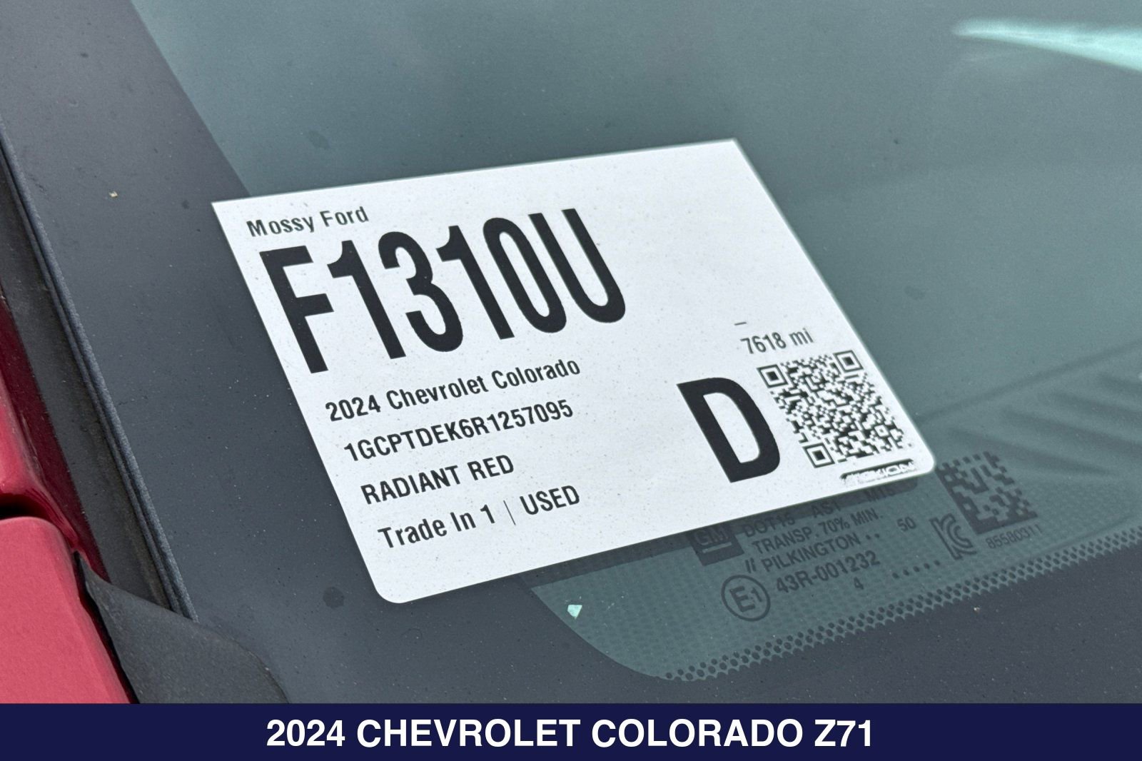 Used 2024 Chevrolet Colorado Z71 w/ Advanced Trailering Package AWD/4WD image 4