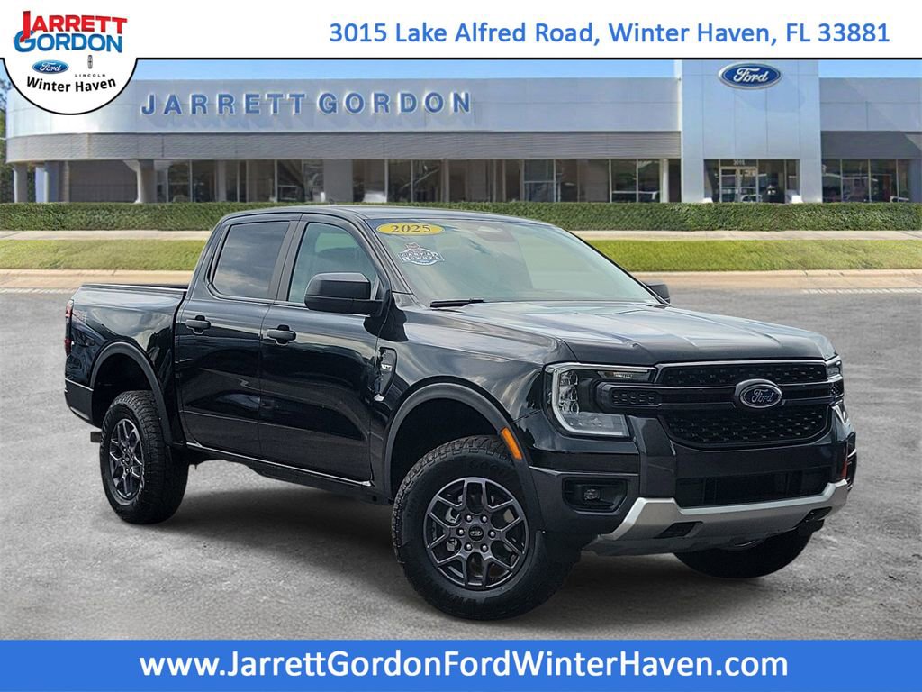 Certified 2025 Ford Ranger XLT w/ FX4 Off-Road Package AWD/4WD image 1