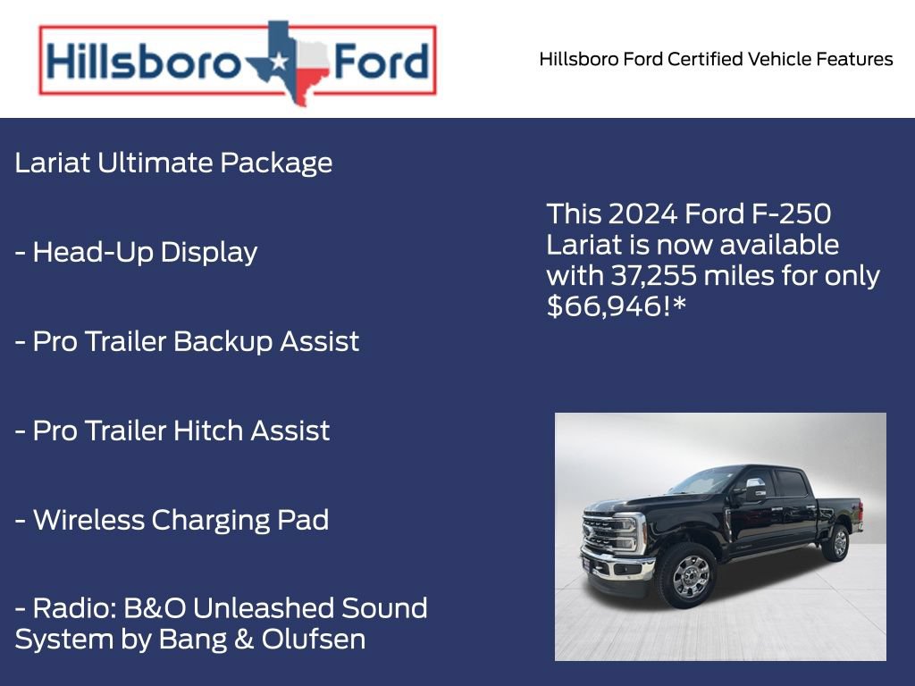 Certified 2024 Ford F250 Lariat w/ Lariat Ultimate Package AWD/4WD image 17