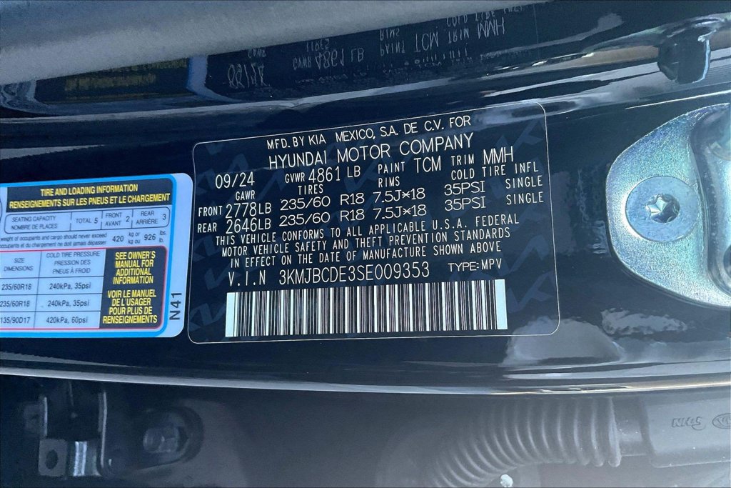 Used 2025 Hyundai Tucson SEL AWD/4WD image 19