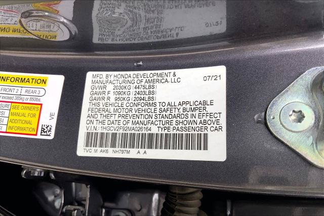 Used 2021 Honda Accord Touring image 34