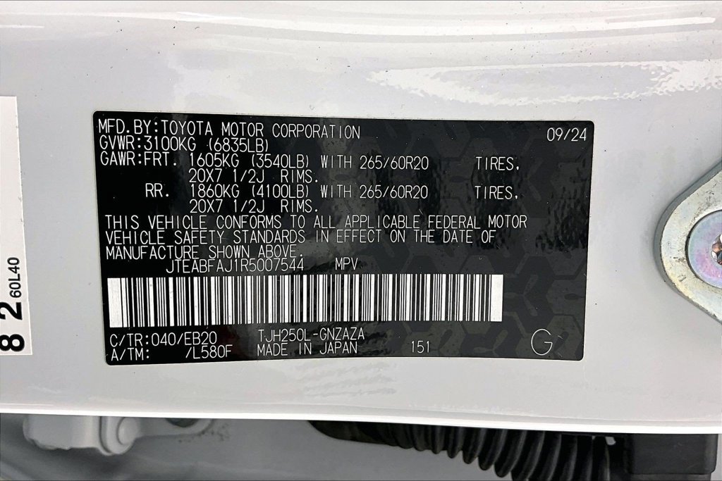 Used 2024 Toyota Land Cruiser AWD/4WD image 34