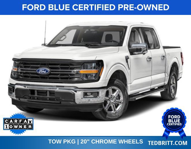 Certified 2024 Ford F150 XLT w/ Equipment Group 302A MID AWD/4WD image 1