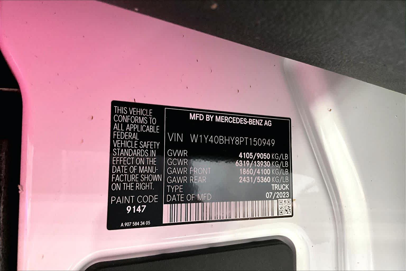 Used 2023 Mercedes-Benz Sprinter 2500 image 29