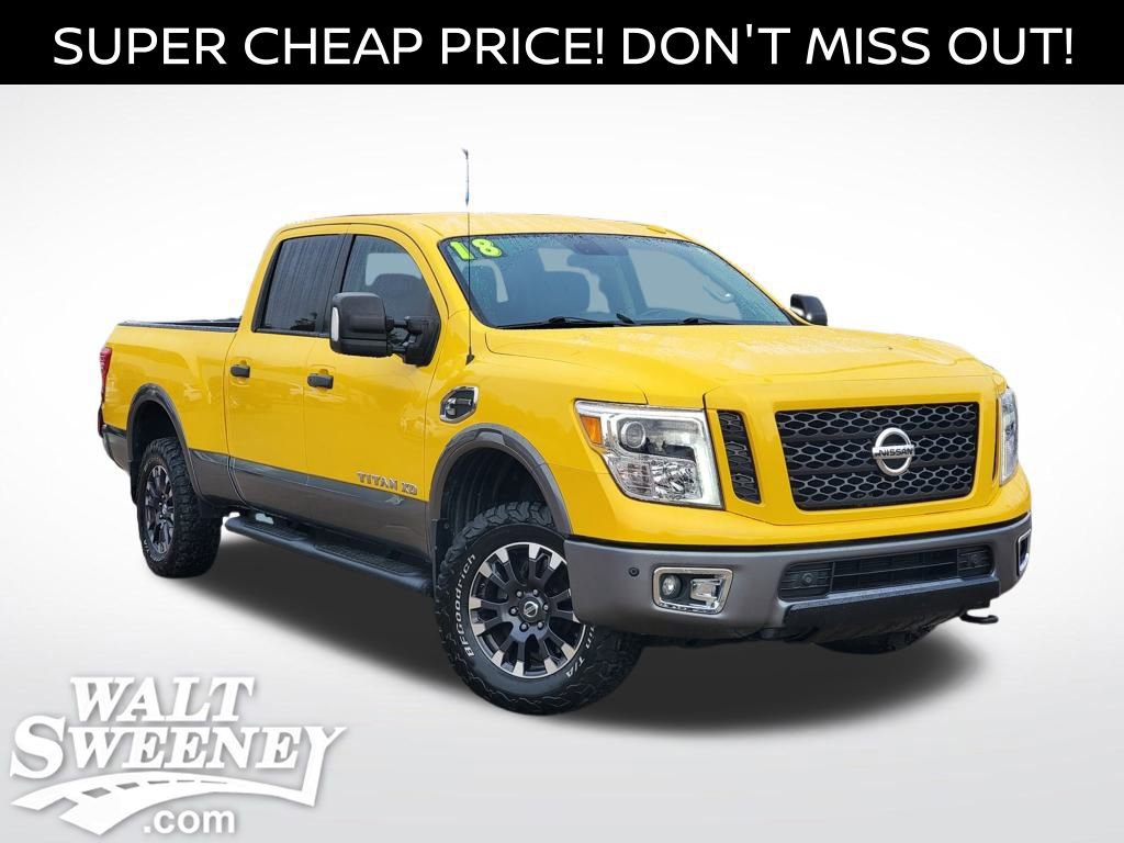 Used 2018 Nissan Titan PRO-4X w/ Pro-4x Utility Package