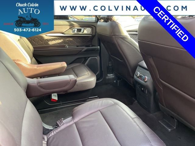 Certified 2025 Ford Explorer Platinum w/ LUX Leather Package image 19