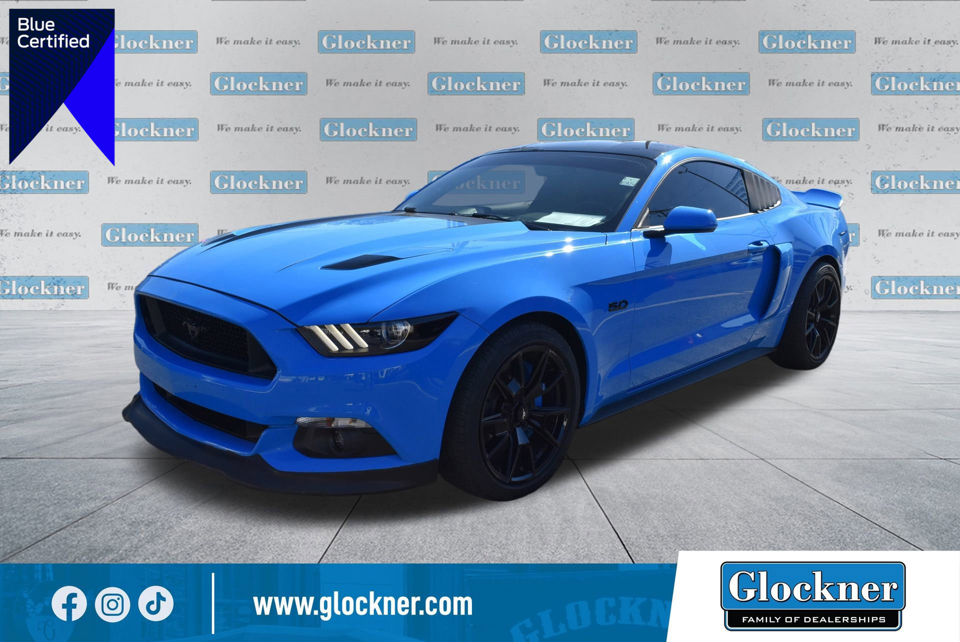 Certified 2017 Ford Mustang GT w/ Black Accent Package