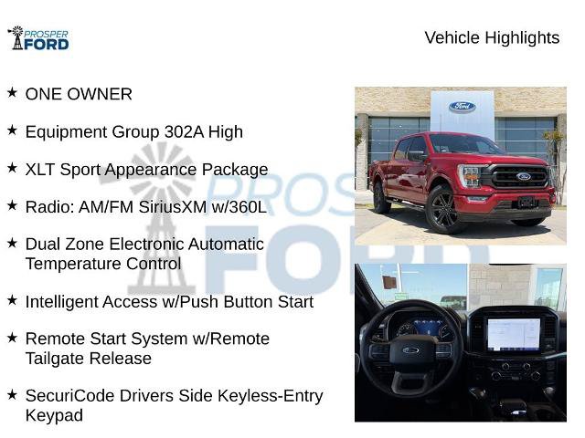 Certified 2022 Ford F150 XLT w/ Equipment Group 302A High RWD image 5