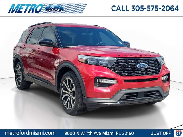 Certified 2024 Ford Explorer ST-Line w/ Class IV Trailer Tow Package RWD image 1