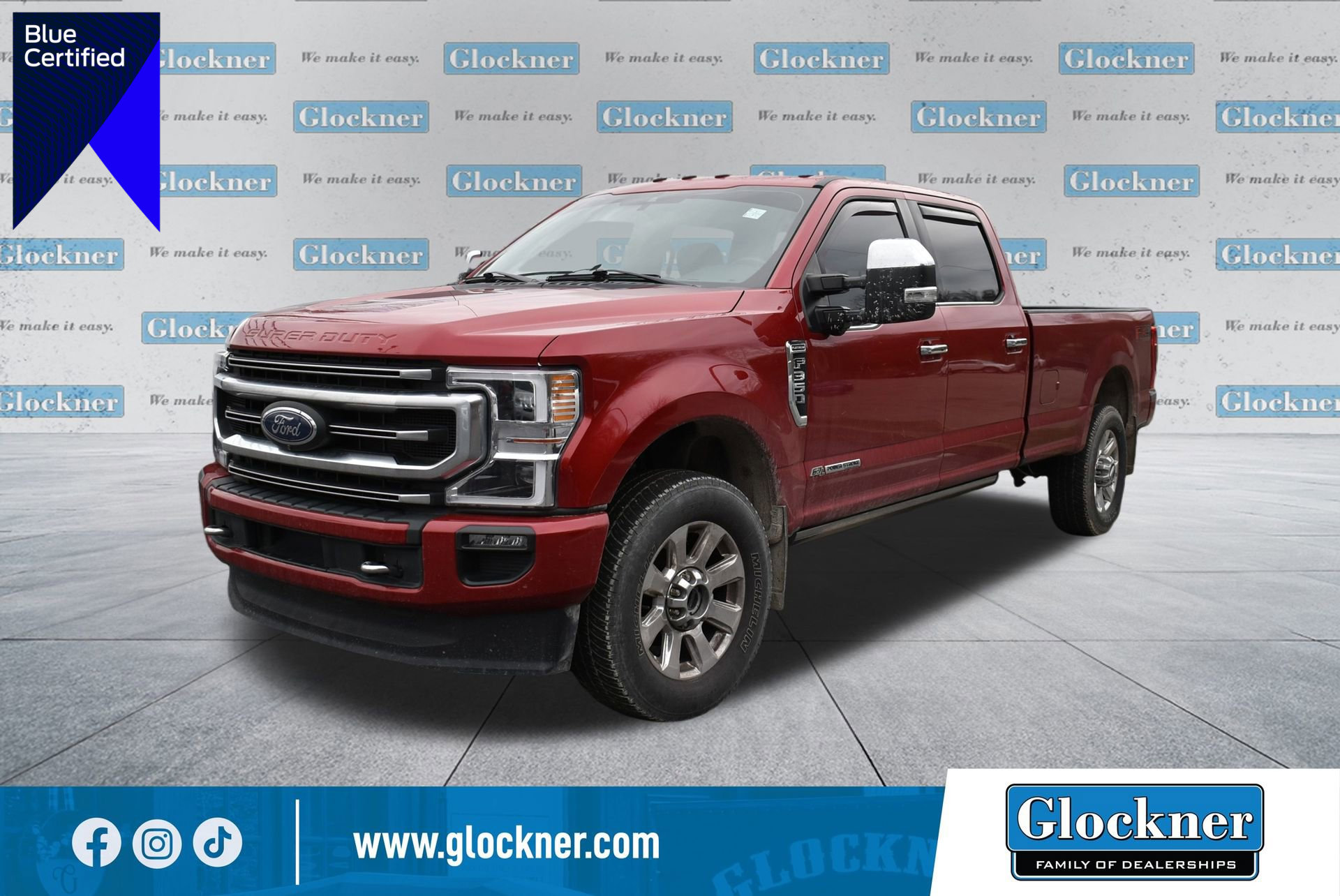 Certified 2021 Ford F350 Platinum image 1