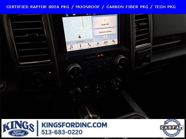Certified 2018 Ford F150 Raptor w/ Equipment Group 802A Luxury image 13
