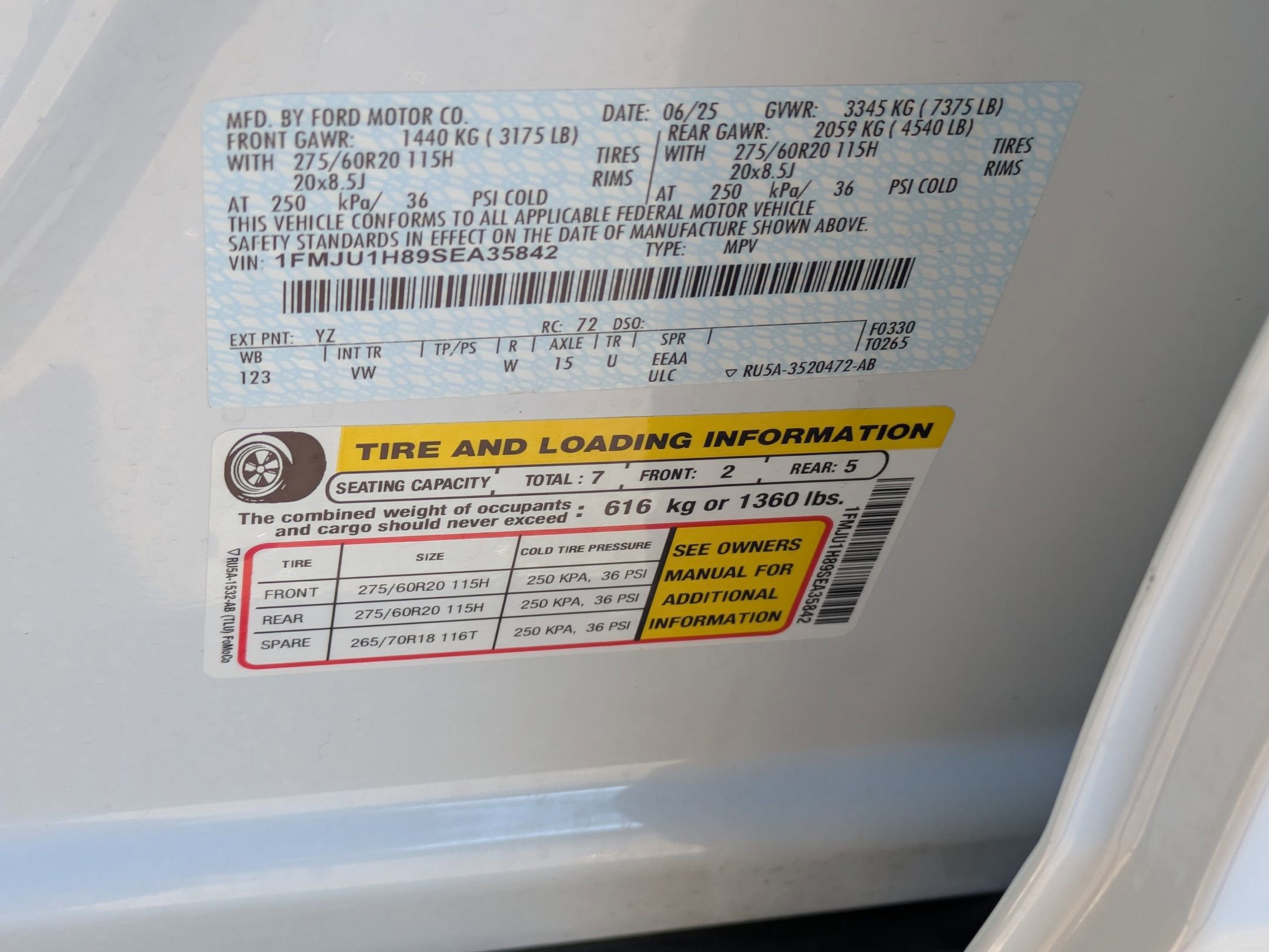 Certified 2025 Ford Expedition Active image 45