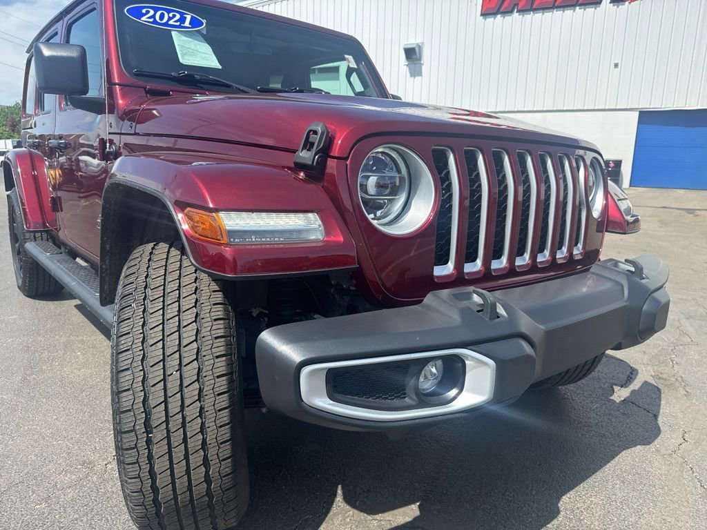 Used 2021 Jeep Wrangler Unlimited Sahara w/ Cold Weather Group image 13