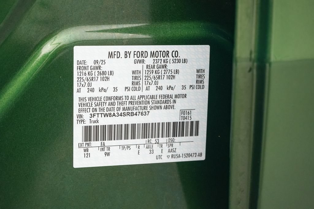 Certified 2025 Ford Maverick XL FWD image 23
