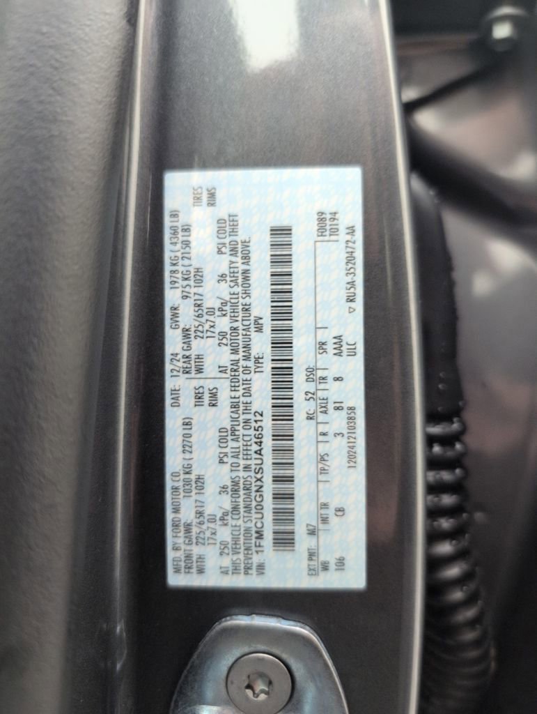 Certified 2025 Ford Escape Active FWD image 39