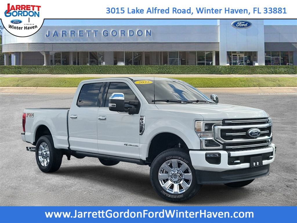 Certified 2022 Ford F350 Platinum w/ FX4 Off-Road Package
