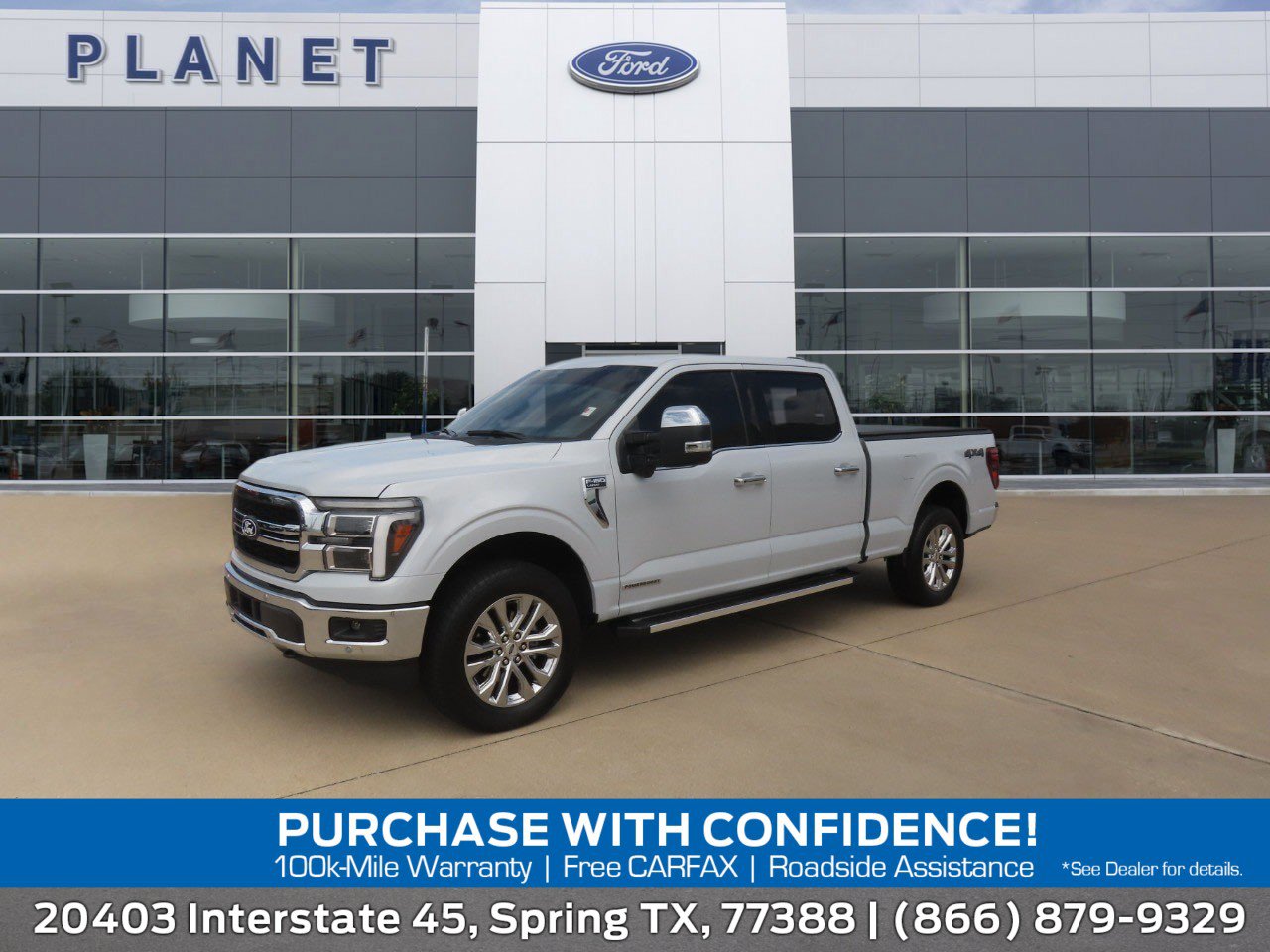 Certified 2025 Ford F150 Lariat w/ Equipment Group 502A High AWD/4WD image 1