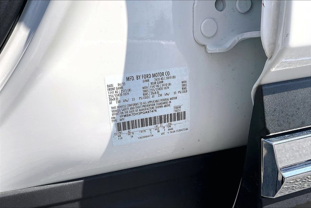 Certified 2023 Ford Explorer XLT w/ Equipment Group 202A RWD image 36